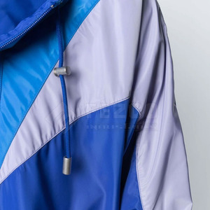 Veste coupe-vent d'hiver à capuche de haute qualité OEM, imperméable, respirante, couleur/logo personnalisable, vente en gros, élégante pour hommes - Product Image 5