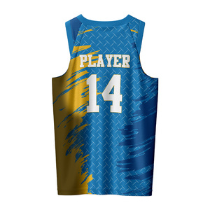 Tenue de basketball personnalisée pour homme – Nouveau motif, uniforme d'équipe ou de club sur mesure avec conception respirante, faible MOQ, uniformes de haute qualité - Product Image 3