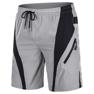 Pantalones cortos ligeros para correr en el gimnasio de verano para hombre, estilo deportivo informal con patrón sólido, pantalones cortos para ropa de hombre - Product Image 6