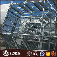 Échafaudage Ringlock Chine Usine Système d'Échafaudage Galvanisé pour Construction Entrepôt Atelier Accessoires Standard