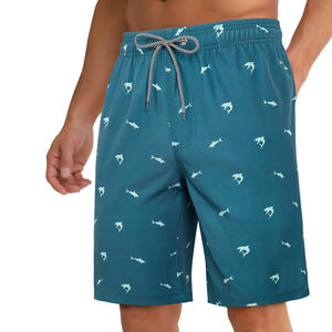 Pantalones Cortos de Playa Personalizados de Buen Estilo, Pantalones Cortos de Secado Rápido con Elasticidad en 4 Direcciones, Pantalones Cortos de Surf para Hombre con Cordón, Bañadores - Product Image 1