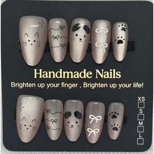 Set di unghie finte PawPrints (medie) - Product Image 1