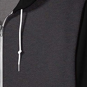 Vente en gros de sweats à capuche pour homme en coton et polyester mélangés de qualité supérieure avec fermeture éclair personnalisés pour la saison d'automne - Product Image 6