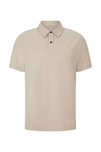 Chemise à col roulé haut avec logo personnalisé Polo de golf côtelé de qualité avec fermeture éclair pour hommes - Product Image 3