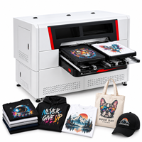 Machine d'impression de t-shirts personnalisés professionnelle, imprimante DTG industrielle, imprimante directe sur vêtement pour les petites entreprises, les ateliers de bricolage