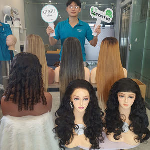 100% cheveux bruts vietnamiens-PRE PLUCKED Belle perruque droite en os de couleur personnalisée Double étiré, vendeur de cheveux humains de haute qualité - Product Image 5