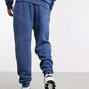 Conjuntos Deportivos de Invierno para Hombre, Transpirables, de Alta Calidad, Estilo Urbano, Lavado Ácido, Sudadera Holgada, 100% Algodón - Product Image 5