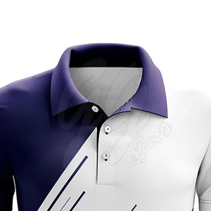 เสื้อกีฬาสำหรับผู้ชายเสื้อคริกเก็ตเสื้อพิมพ์โลโก้ออกแบบใหม่ - Product Image 4