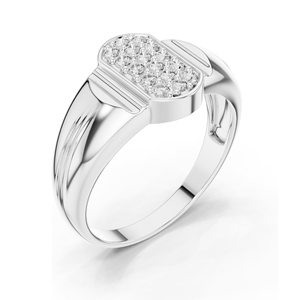 Anillo de Diamante de Laboratorio de 0.3 CT para Mujer, Oro de 18KT, 14KT, 10KT y Plata 925, Oro Rosa, Amarillo, Blanco, Claridad VVS-VS y Moissanita - Product Image 5