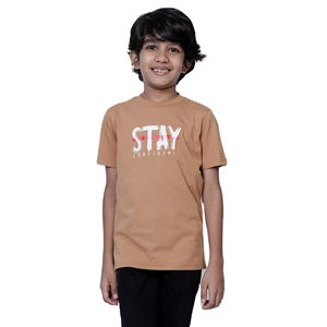 เสื้อยืดเด็กผู้ชายลายกราฟิก ดีไซน์ใหม่ ผ้าคอตตอน 100% คุณภาพพรีเมียม 180 GSM รับทำโลโก้หลากสี ขนาดตามสั่ง MOQ ต่ำ-ราคาประหยัด - Product Image 4