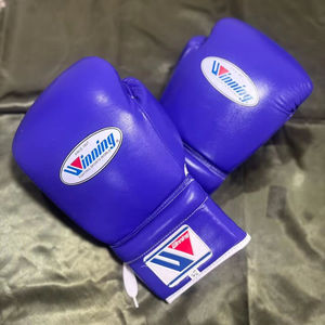 Gants de boxe en cuir de vache pour hommes pour l'entraînement en salle de sport, la remise en forme, le sparring, la pratique du sac lourd et les compétences athlétiques - Product Image 4