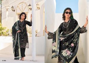 Nouveau Designer Organza Salwar Kameez pur coton avec impression numérique Dupatta haut et bas brodés lourds pour les fêtes - Product Image 2