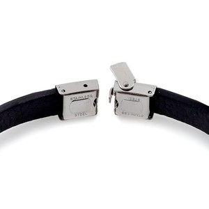 Pulsera Inteligente de Acero y Caucho para Hombre - Product Image 2