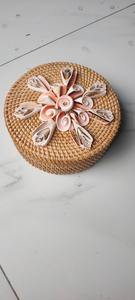 Cross-border Exclusive Spot Ns with the Same Paragraph Rattan <b>Bag</b> Messenger Straw <b>Bag</b> Bamboo <b>Basket</b> <b>Bag</b> Weaving Handbags - Product Image 2