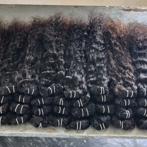 Cheveux cambodgiens bruts non traités Cheveux humains vietnamiens bruts à cuticule alignés Vendeur de cheveux cambodgiens ondulés birmans bruts non traités - Product Image 3