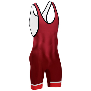 Maillots de lutte classiques pour femmes, 100% polyester, légers, respirants, imprimés par transfert thermique, pour équipe de lutte professionnelle - Product Image 5