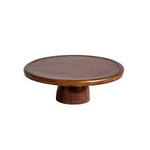 Wood Base <b>Cake</b> <b>Stand</b> <b>With</b> <b>Glass</b> <b>Dome</b> Cupcake Holder Serving Platter Cookies Plate for Wedding - Product Image 1