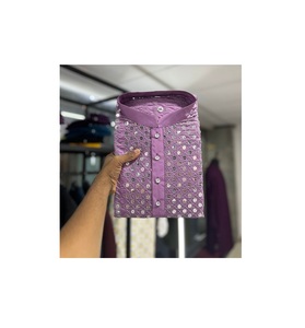 Conjunto de pantalón Kurta de algodón para hombre más vendido bajo demanda disponible a precio mayorista de exportador y fabricante indio - Product Image 1