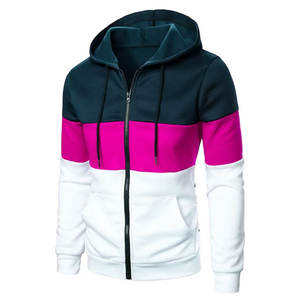 Sudaderas con Capucha Transpirables de Nailon/Algodón para Hombre 2026, Lisas, con Logotipo Personalizado Bordado, Cuello Redondo, Impresión Serigráfica - Product Image 2