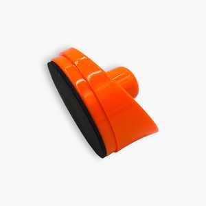 Lot de 2 pousseurs semi-circulaires antidérapants et absorbants la transpiration pour Air Hockey, en plastique et MDF - Product Image 3