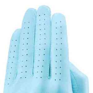 Gants de golf avec logo personnalisé Gants de golf antidérapants blancs en cuir résistants à l'usure respirants pour hommes avec logo - Product Image 4