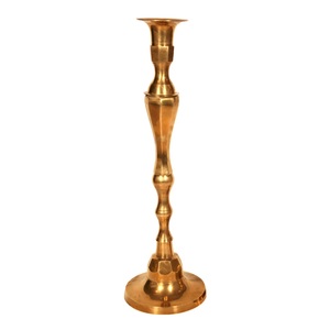 Classic Table Decoration Candle Stand Candle Holder Handcrafted Handmade Metal <b>Brass</b> <b>Candlestick</b> Candle Holder Affordable Price - Product Image 4