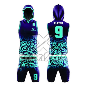 Ensemble d'uniformes d'équipe 7v7 personnalisés, design athlétique tendance, tissu respirant en polyester écologique, séchage rapide, léger et performant - Product Image 6