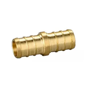 Pex Coupling Brass Barb X Barb 3/8" Fittings for Water