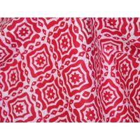 Kain katun cetak motif hewan kain batik untuk gaun
