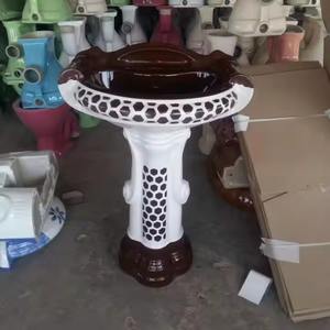 Piédestal de lavabo en céramique Big Sterling 26x21 au sol Design Yémen Irak - Product Image 5