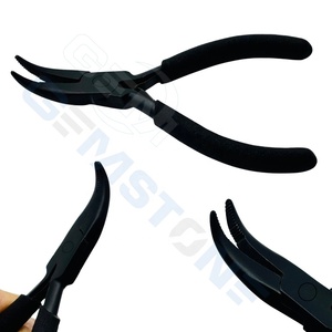 Alicates Profesionales de Acero Inoxidable para Extensiones de Cabello con Punta Curva y Dientes, 4.75 Pulgadas, para Micro Nana Beads, Duraderos y Reutilizables, Uso Comercial - Product Image 6
