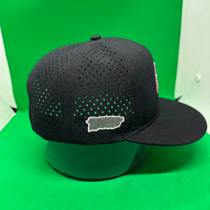 Casquettes de baseball personnalisées à 6 panneaux, casquettes de sport, casquettes à trous découpés au laser, logo personnalisé, broderie 3D, fabricant de casquettes, casquette pour hommes - Product Image 4