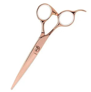Juego de tijera de peluquero profesional de 8 pulgadas, logotipo personalizado, nuevo estilo, herramientas plateadas, embalaje, hoja recta de acero inoxidable, Belleza - Product Image 3