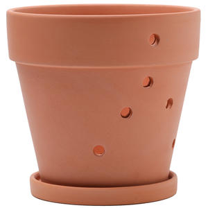 Pots <span class=keywords><strong>de</strong></span> jardinière d'orchidées en argile Utilisation intérieure et extérieure Petit pot en terre cuite pour le <span class=keywords><strong>rempotage</strong></span> Promotion <span class=keywords><strong>de</strong></span> la circulation <span class=keywords><strong>de</strong></span> l'air dans les jardins - Product Image 6