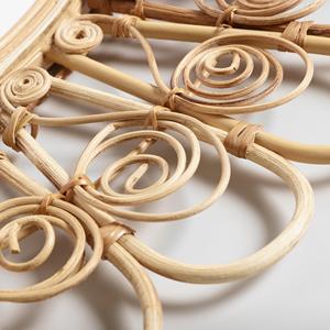 Hot Selling Product <b>Bamboo</b> Rattan Bathroom <b>Mirror</b> Decor <b>Mirrors</b> Decoration Wall Natural Safe Wicker Bedroom Furniture - Product Image 4