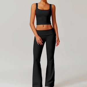 OEM/ODM Mujeres Gimnasio Ropa Deportiva Mujeres Sexy Sujetadores Deportivos Entrenamiento Correr Deportes Activos Fitness Entrenamiento Transpirable Yoga Conjunto para Mujeres - Product Image 1