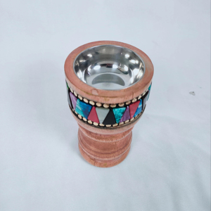 เตาเผาเรซิ่นทำมือ ประดับด้วยเพชรเทียม ลวดลายธรรมชาติ รูปทรงตามสั่ง ตกแต่งบ้านอย่างลงตัว งานฝีมือเรซิ่นหอมไม่เหมือนใคร - Product Image 1