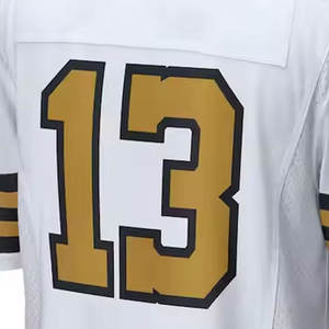 Uniforme de Fútbol Americano Personalizado de Alta Calidad, Manga Corta, Transpirable, 100% Poliéster, Ropa de Equipo en Venta - Product Image 6