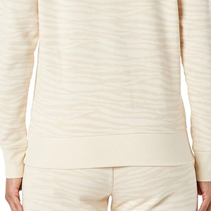 เสื้อสเวตเตอร์แขนยาวของผู้หญิงเสื้อสเวตเชิ้ตผู้หญิงสไตล์ใหม่แขนยาวผ้าฝ้ายน้ำหนักเบางานตามสั่ง - Product Image 5