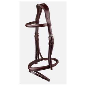 Bride de cheval en cuir brun de qualité supérieure, vente chaude, accessoires d'équitation de haute qualité, vente en gros, fabricants indiens - Product Image 1