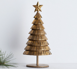 Precio al por mayor nueva decoración de mesa de estrella de metal con función colgante de diseño moderno para Navidad y año elegante pieza de acento para el hogar - Product Image 5