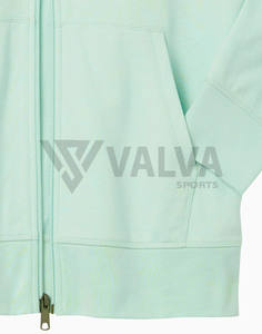 Unisexe 100% coton pull à capuche haute qualité surdimensionné poids lourd tissu thermique brodé technique solide coton printemps - Product Image 6