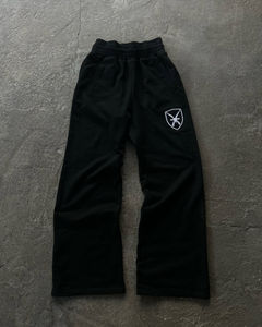 OEM personalizado 100% algodón Vintage pantalones de chándal hombres alta calidad bordado Joggers Sun Faded Casual pierna ancha recta en pantalones de chándal - Product Image 2