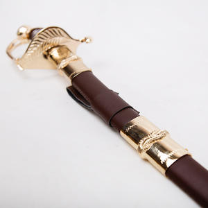 Épée de cérémonie royale en métal, couverture rigide, plaquée or, gravée, cérémonie de levée du drapeau, épée de style européen, épée occidentale - Product Image 6