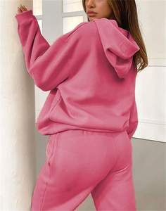 Chándal de gran tamaño para mujer, chándal de talla grande para mujer, ligero, transpirable, de secado rápido, estampado de logotipo personalizado - Product Image 4