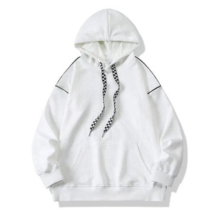 Pulls à capuche personnalisés de haute qualité pour hommes Sweats à capuche surdimensionnés tricotés pour hommes style streetwear design personnalisé - Product Image 1