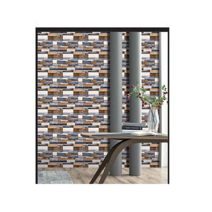 Azulejos de cerámica exterior gris blanco con aspecto de ladrillo en bruto para exteriores 300X450 azulejos de cerámica de elevación con acabado mate - Product Image 3