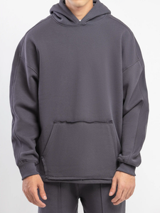 Conjunto de Sudadera con Capucha y Pantalones Deportivos Holgados para Hombre, Ropa Casual de Calle, Atuendo Diario Dinámico, Estilo Deportivo para Uso Diario - Product Image 5