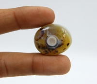 Vente en gros de cabochons d'agate naturelle, pierres précieuses d'agate taillées en ovale pour la méditation et la fabrication de bijoux, pierres précieuses en vrac