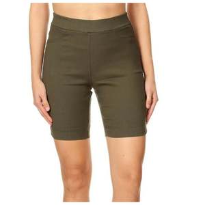 Short de sport taille haute pour femme nouveau cyclisme et jogging Fitness Leggings côtelés Bermuda pour Yoga et exercice pantalons courts - Product Image 1